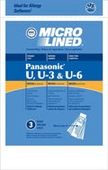 Panasonic DVC Bags U, U3 & U6 3 Pack