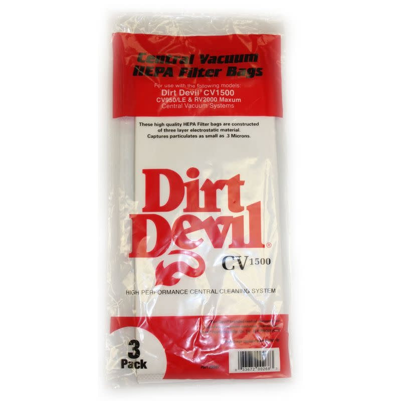 Dirt Devil Bags - Type CV1500 (3 Pack)