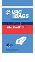 Dirt Devil DVC Bags - Type F (3 Pack)