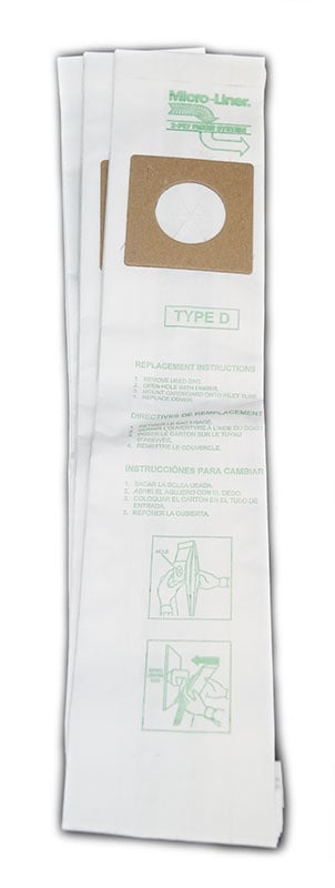 Dirt Devil DVC Bags - Type D (3 Pack)
