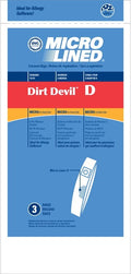 Dirt Devil DVC Bags - Type D (3 Pack)