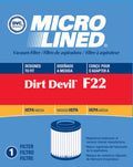 Hepa Filter - Dirt Devil DVC (F22)
