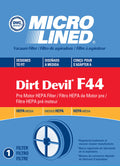 Royal/Dirt devil Filter- (F44)
