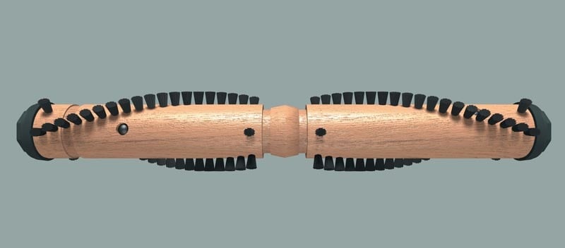 Center Pulley Brush Roll - Rainbow (D4 SE-PE E)