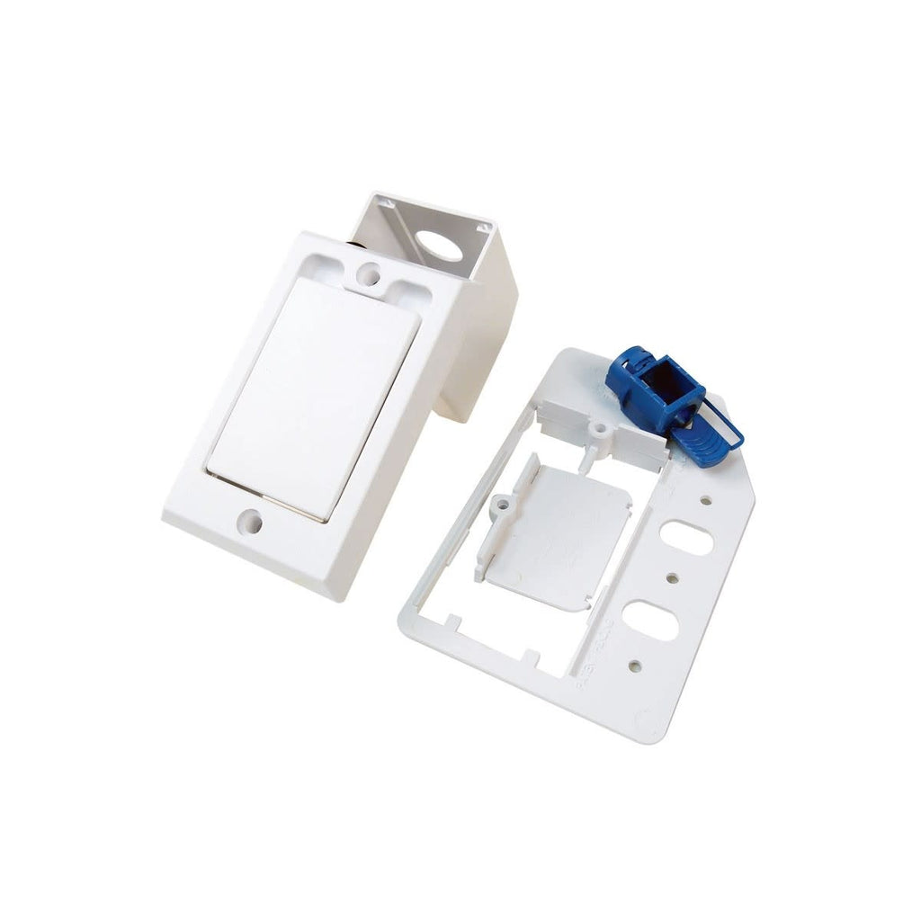 Supervalve Inlet Door Kit - Central Vacuum (White 110v 3/4 Door)