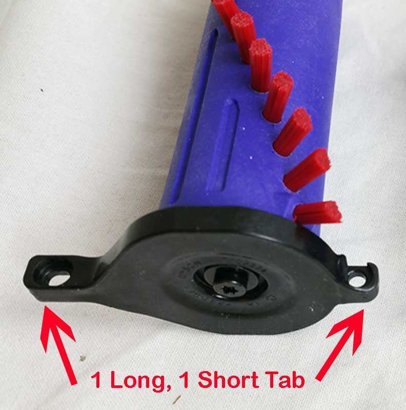 Brush Bar Service Assembly - Dyson DC65, UP13, & UP14 (Long Tabs) OEM