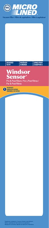 DVC Filter Set - Windsor / Sebo / Sensor